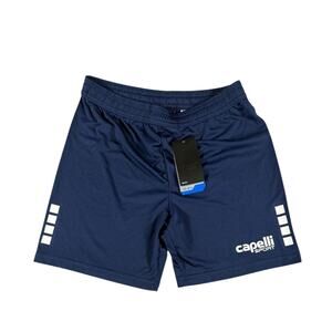 Capelli Sport Youth Team Match Shorts Navy with 4 Cubes